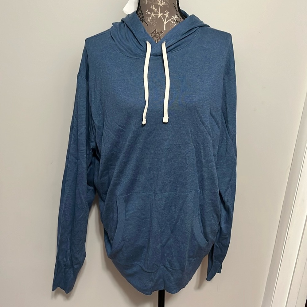 Light blue sweater hoodie